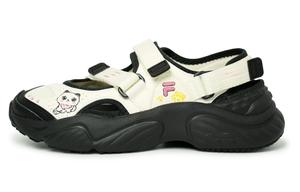 Пляжные сандалии Conch женские белые/розовые/черные Fila Fusion