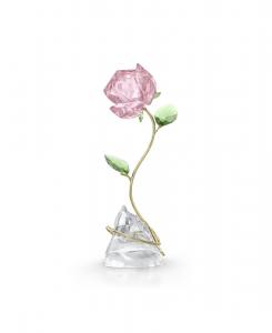 Фигурка розы Флорере Swarovski, розовый