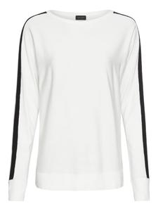 Laura Scott Длинный свитер черно-белого цвета