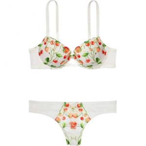 Victoria's Secret Женский комплект белья White Plant