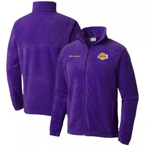 Мужская куртка Columbia Purple Los Angeles Lakers Steens Mountain 2.0 с молнией во всю длину