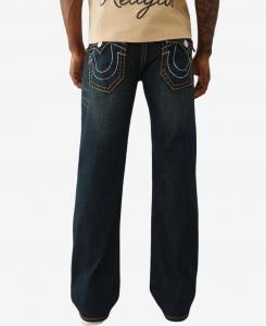 Мужские джинсы Billy Bootcut Super T Flap True Religion, Midnight Spark Dark Wash