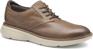 Мужские кроссовки Johnston Murphy Hayden с гладким носком, повседневная обувь Johnston & Murphy, коричневый