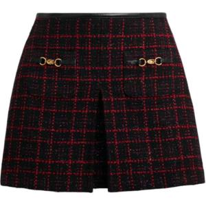 Повседневная короткая юбка женская COACH, красный