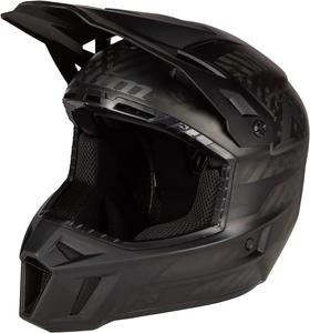Внедорожный шлем KLIM F3 Carbon, сертифицированный по стандарту ECE., Carbon Matte Black