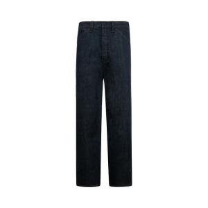 Брюки Lemaire Maxi Workwear Pants 'Denim Indigo'