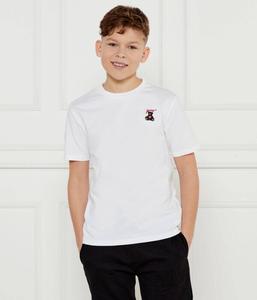 Футболка детская Guess с вышивкой, белый