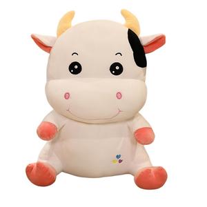 Милый плюшевый коровка Cow Doll Fox fairy, белый