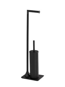 Wenko Аксессуары для туалета 'Hella' в черном цвете