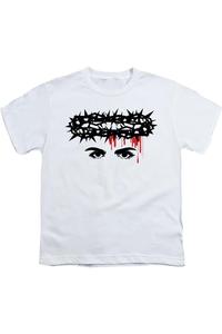 Футболка с коротким рукавом "Chilling Adventures Of Sabrina: Корона из шипов" для детей Gildan, белый