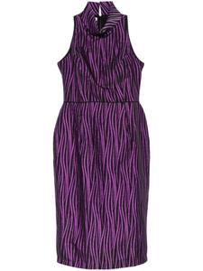 Платье миди с высоким воротом Baruni, черный