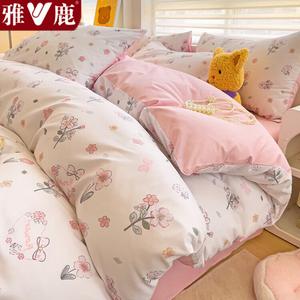 Yalu Пододеяльник 180х220 см из хлопка, ткань Spring Garden, мягкая