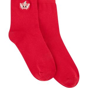 Набор из 3 детских носков GUGONGLIANMINGKUAN GAP, красный