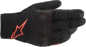 Перчатки Alpinestars S-Max Drystar, Black/Red/Fluo