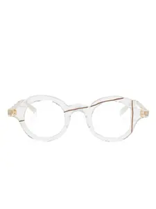 Очки в круглой оправе Masahiro Maruyama, белый