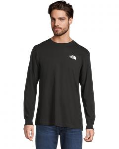 Футболка The North Face Long Sleeve Box NSE Tee, цвет TNF Black/TNF White