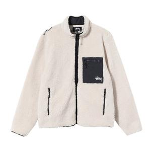 Куртка Stussy Venus Jacquard Sherpa Jacket, Neutrals
