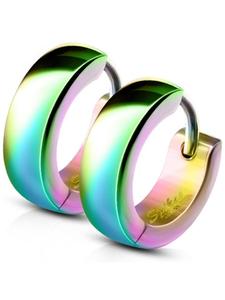 Bungsa Серьги-гвоздики «Радуга»