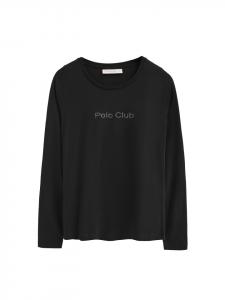 Polo Club Футболка с длинными рукавами черного цвета