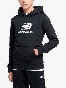 Детская худи с логотипом на капюшоне New Balance, Caviar