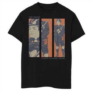 Футболка с панелями «Marvel Loki Time Hunter Preserve The Sacred Timeline» для мальчиков 8–20 лет Licensed Character