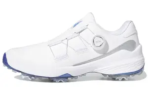 Adidas Женские гольф-туфли ZG23 Boa Cloud White Blue Fusion Metallic Silver