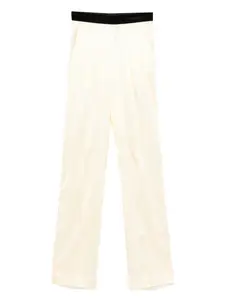 Брюки с бархатными лентами Tom Ford, желтый