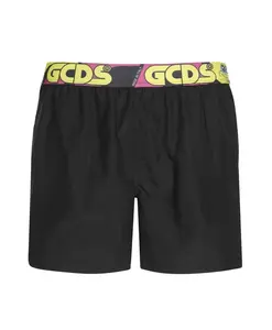 Нейлоновые плавки с логотипом Gcds, черный