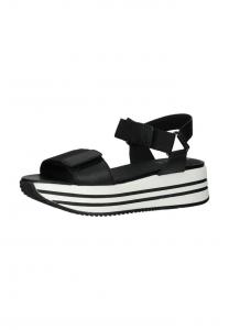 Кожаные сандалии Geox, черный