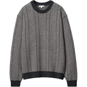 Джемпер JW Anderson JW Anderson Collaboration FW25 Unisex UNIQLO, темно-серый