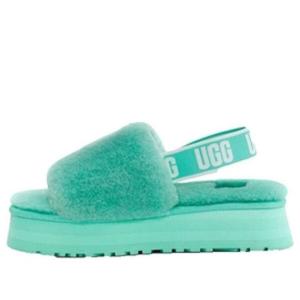 Сандалии disco slide 'tide pool' Ugg, зеленый