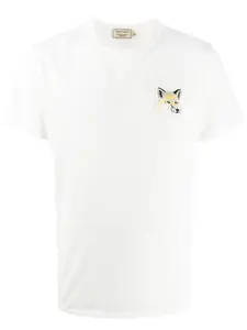 Футболка с нашивкой Maison Kitsuné, белый