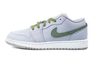 Баскетбольные кроссовки Air 1 для детей начальной школы Jordan, зеленый