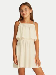 Летнее платье стандартный крой IG0IG02903 Calvin Klein Jeans, бежевый