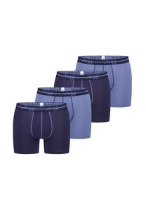 Длинные шорты/брюки Набор из 4 мужчин Начало Sloggi, цвет Blau / Dunkelblau