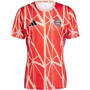 Футбольная майка мужская красная Adidas, красный