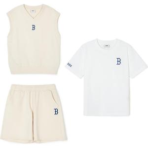 Повседневная спортивная одежда для детей MLB KIDS, кремовый