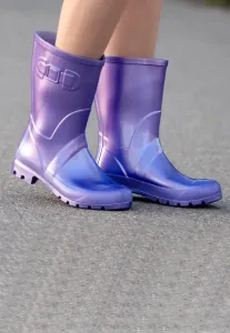 Блестящие резиновые сапоги Beck, Lila Metallic