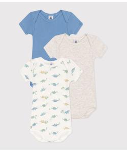 Боди с короткими рукавами (комплект из 3 предметов)