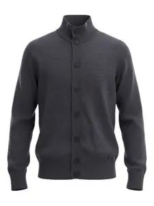 Кардиган на пуговицах Alpha Studio, серый