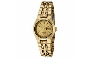 SEIKO Часы Automatic Mechanical Movement Stainless Steel Strap Watch Women's Watch Gold Dial, Gold Dial