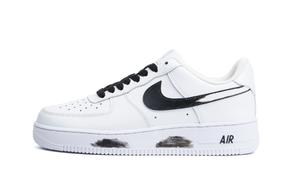 Nike Кроссовки Air Force 1 для скейтбординга, износостойкие, низкие, унисекс, черные, белые