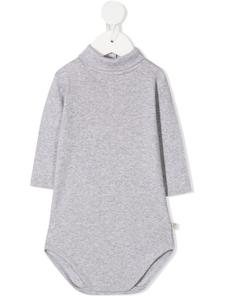 Bonpoint боди с высоким воротником, серый