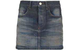 Джинсовая юбка Balenciaga, синий