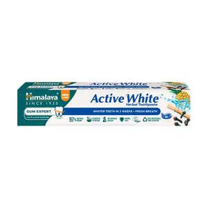 Зубная паста Active White Herbal Toothpaste Himalaya, 75 ml