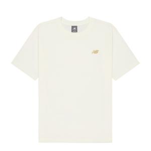 New Balance Футболка мужская цвета слоновой кости White
