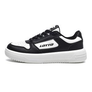 Кроссовки LOTTO Skateboarding Shoes Women's Low-top White, белый/черный