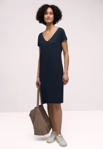 Невесомое трикотажное платье Street One, Blau