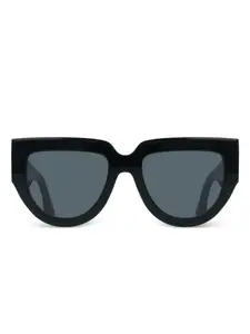 Солнцезащитные очки в геометричной оправе VICTORIA BECKHAM, черный