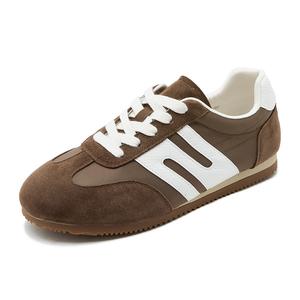 Износостойкие легкие низкие повседневные туфли, увеличивающие рост, для женщин MUPPLE, Beige